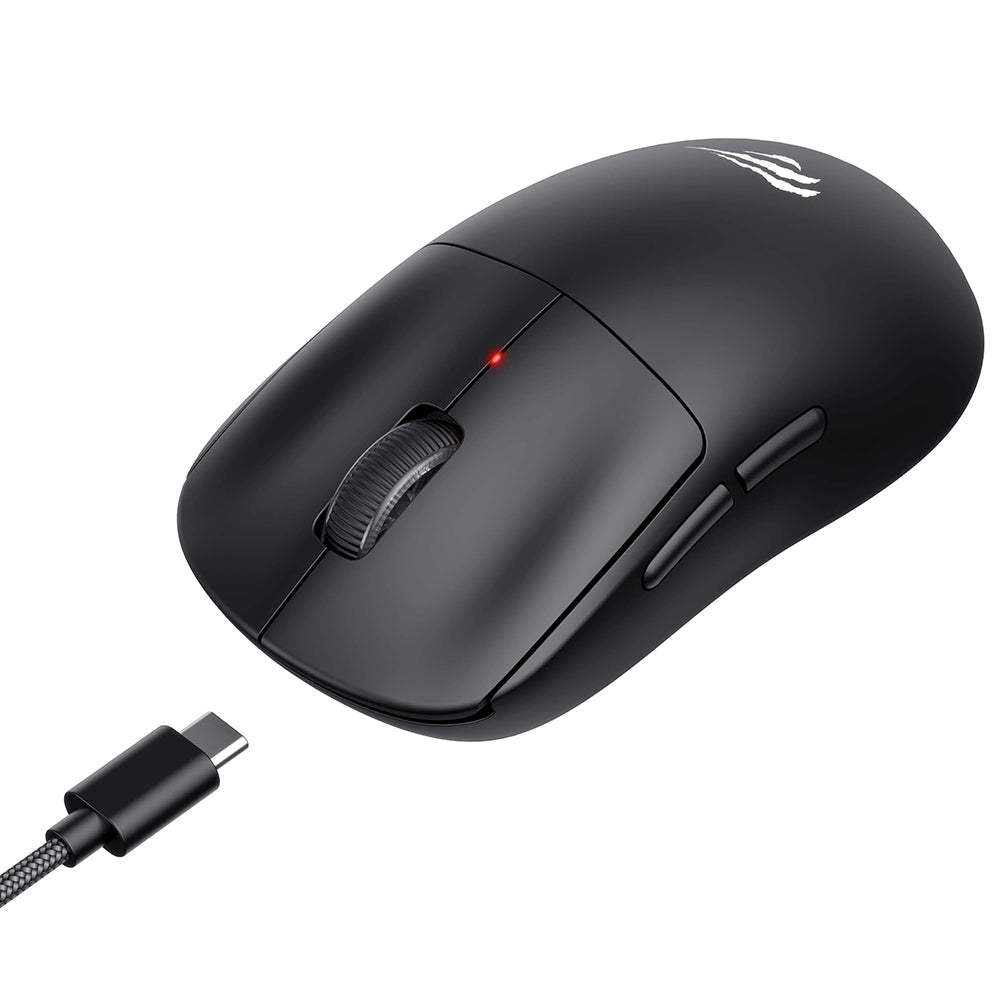 Mysz Gamingowa Bezprzewodowa HAVIT MS970WB Pro, 800DPI - 12000DPI, BT / Wi-Fi / Przewodowa, Czarna