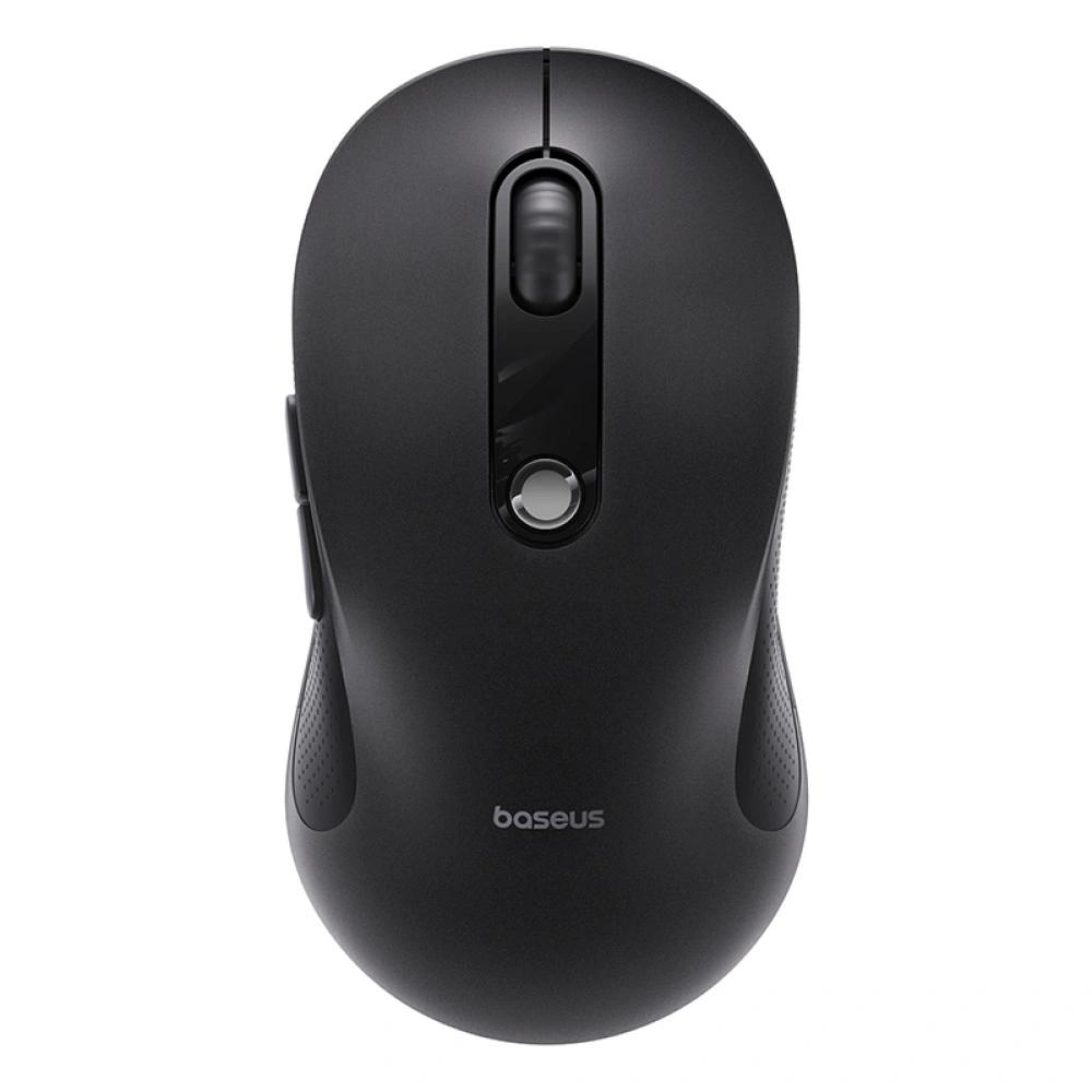 Wireless Mouse Baseus F02, 1600DPI, BT, Black B0203203