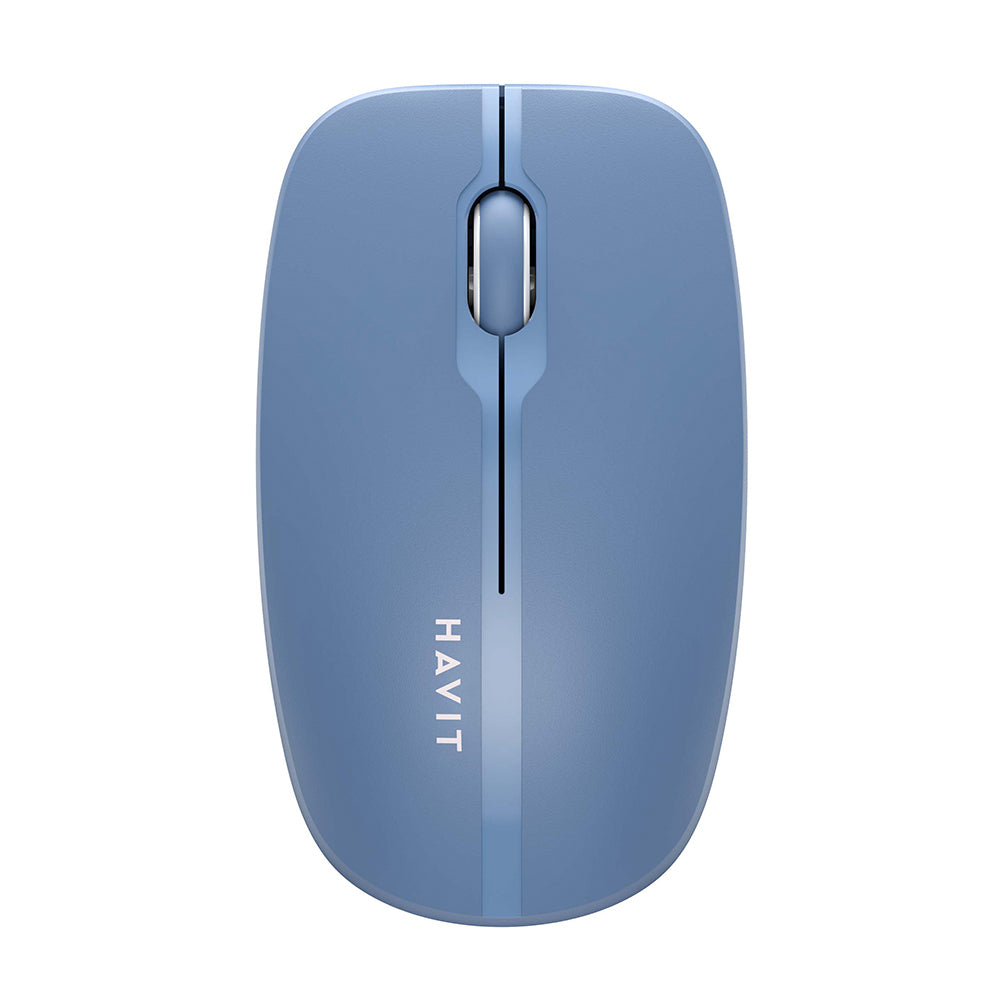 Mysz Bezprzewodowa HAVIT MS53WB, 1600DPI, Niebieska