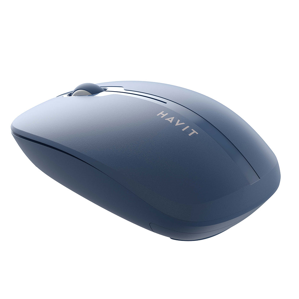 Mysz Bezprzewodowa HAVIT MS53WB, 1600DPI, Niebieska
