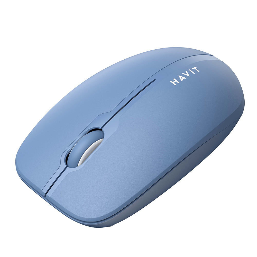 Mysz Bezprzewodowa HAVIT MS53WB, 1600DPI, Niebieska