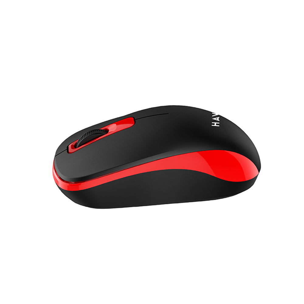 Mysz Bezprzewodowa HAVIT MS626GT, 1200DPI, Czarno-Czerwona