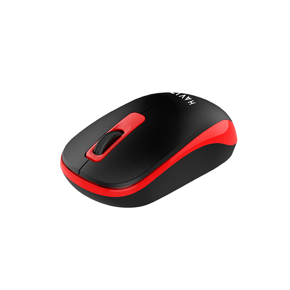 Mysz Bezprzewodowa HAVIT MS626GT, 1200DPI, Czarno-Czerwona