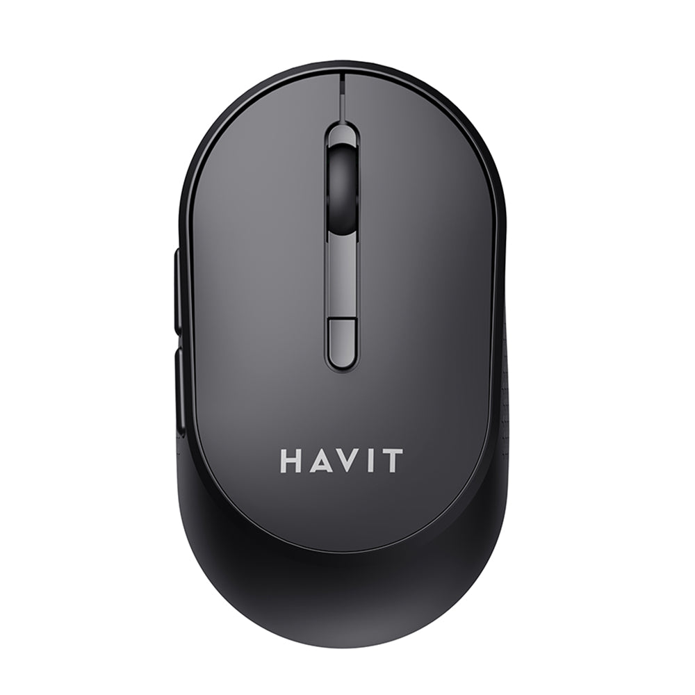 Bezprzewodowa mysz HAVIT MS78GT, 1200DPI - 3200DPI, Czarna