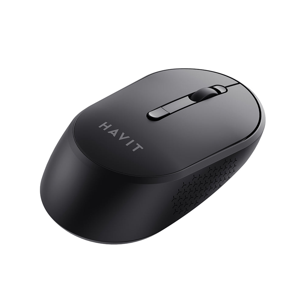 Bezprzewodowa mysz HAVIT MS78GT, 1200DPI - 3200DPI, Czarna