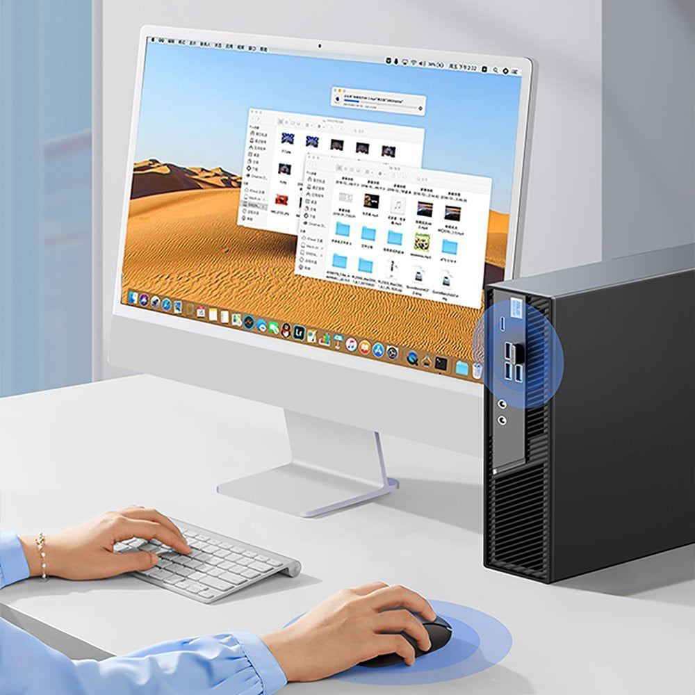 Mysz Bezprzewodowa UGREEN MU105, 2400DPI, Granatowa