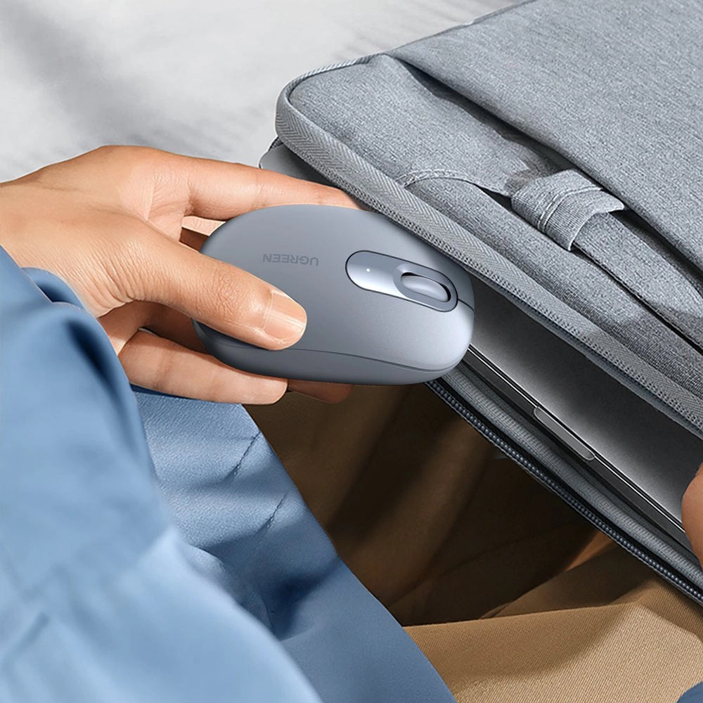 Mysz bezprzewodowa UGREEN MU105, 2400DPI, niebieska