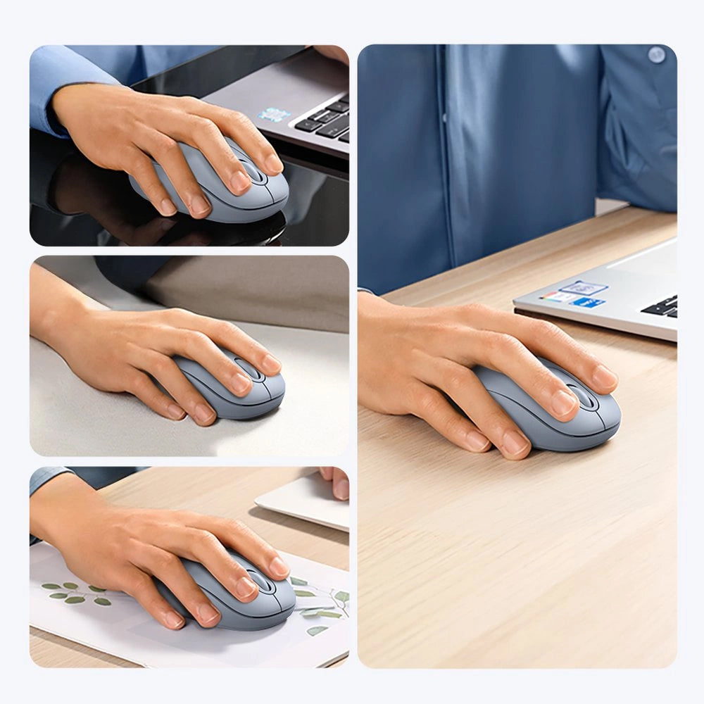 Mysz bezprzewodowa UGREEN MU105, 2400DPI, niebieska