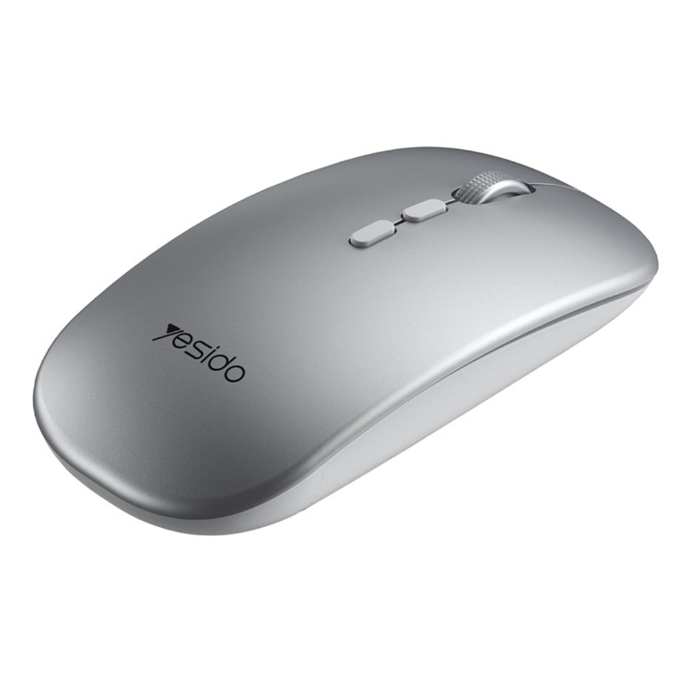 Mysz bezprzewodowa Yesido KB15, 800DPI - 1600DPI, Srebrna