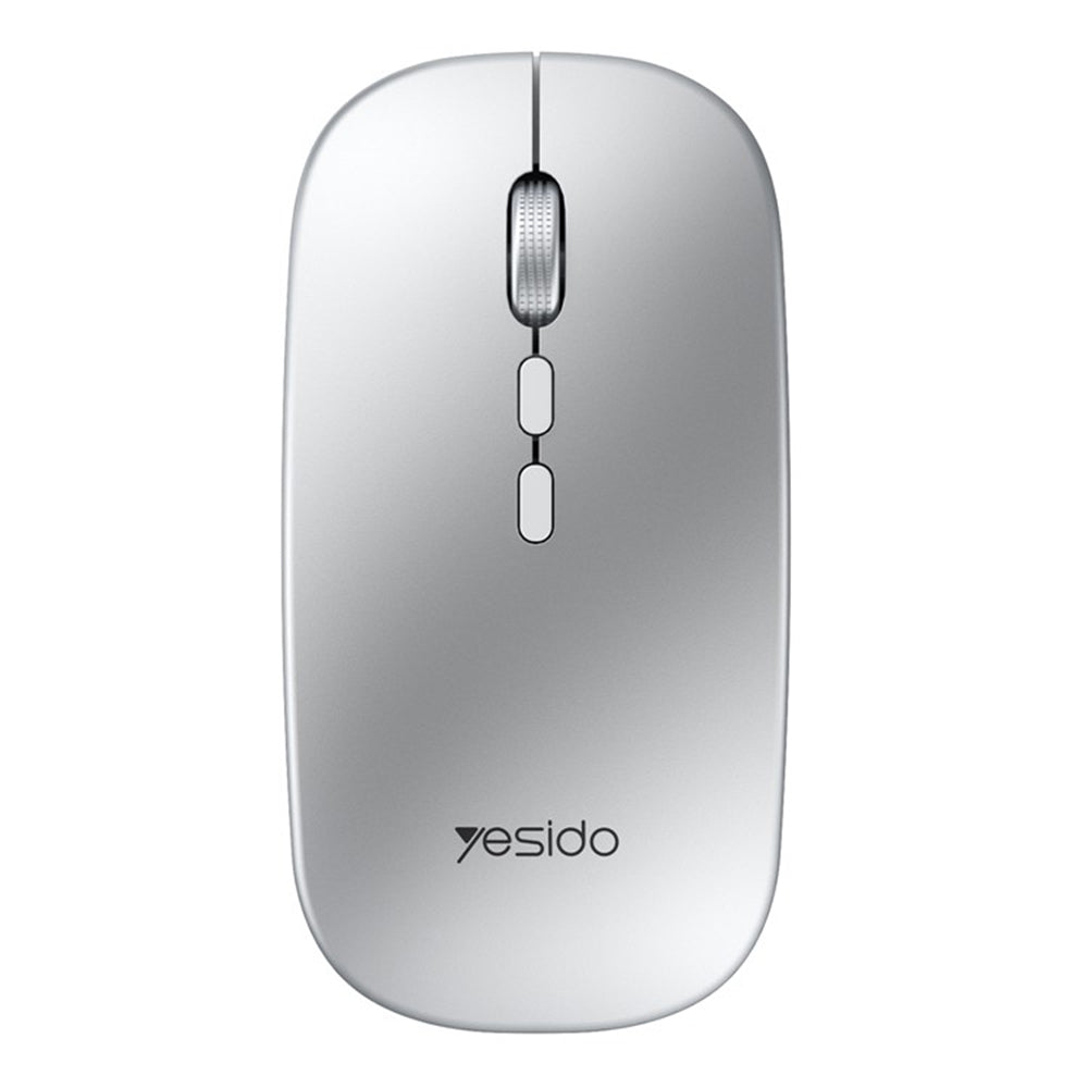 Mysz bezprzewodowa Yesido KB15, 800DPI - 1600DPI, Srebrna