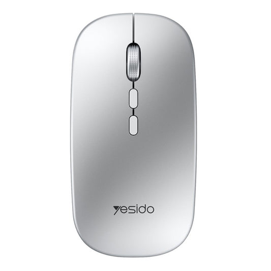 Mysz bezprzewodowa Yesido KB15, 800DPI - 1600DPI, Srebrna