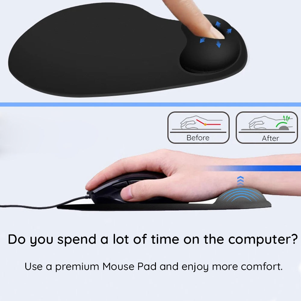 MousePad Gaming HAVIT MP802, 230mm x 191mm x 3.5mm, Granatowy