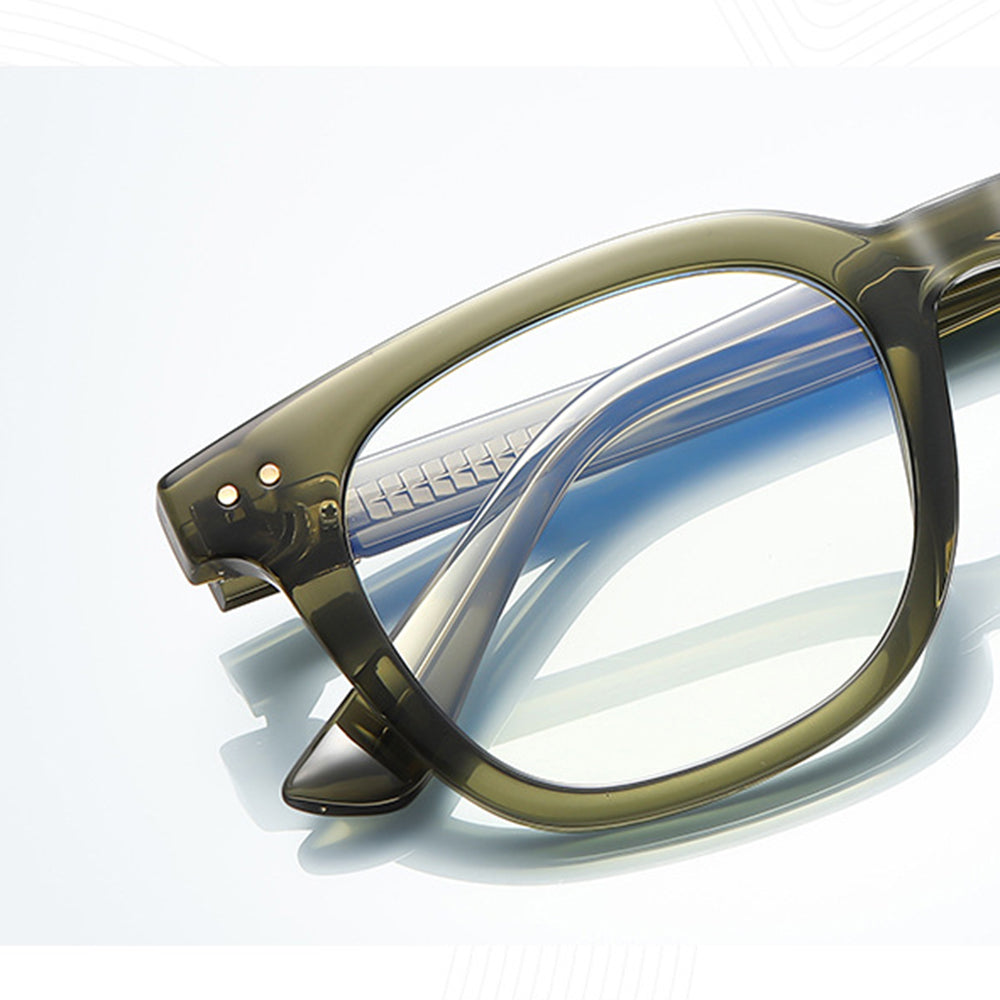 Okulary Komputerowe Męskie Techsuit 2229, Anti-Blue Light, Jasnobrązowe