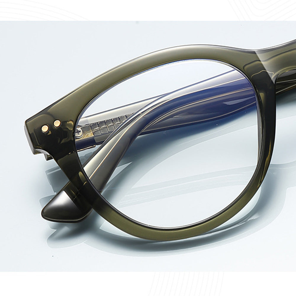 Okulary Komputerowe Męskie Techsuit 2231, Anti-Blue Light, Zielone