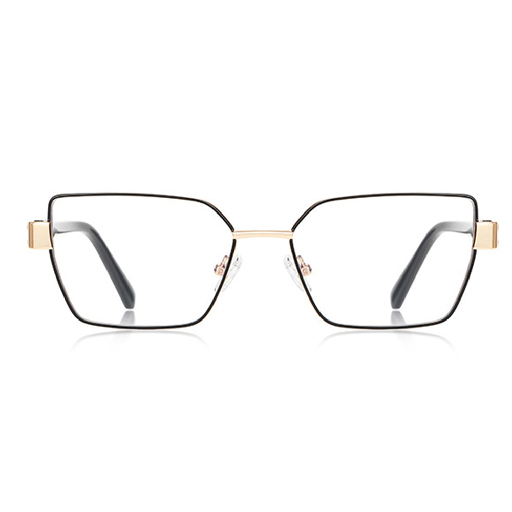 Okulary Komputerowe Damskie Techsuit 3169, Anti-Blue Light, Czarne