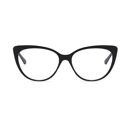 Okulary do komputera damskie Techsuit F5018-C72, antyniebieskie, czarne