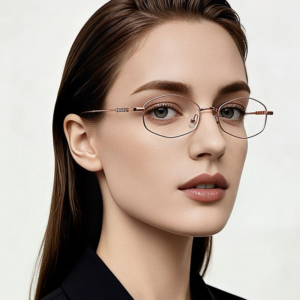 Okulary komputerowe damskie Techsuit LS501, antyniebieskie, czarne