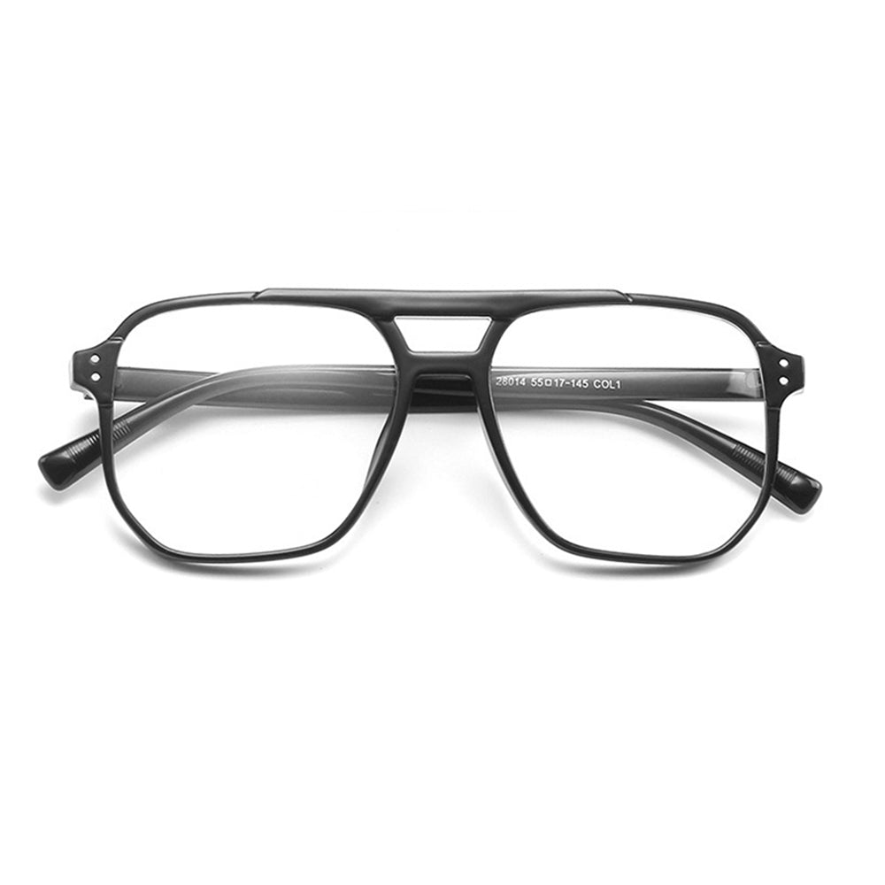 Okulary komputerowe damskie Techsuit PC28014-C1, antyniebieskie, czarne