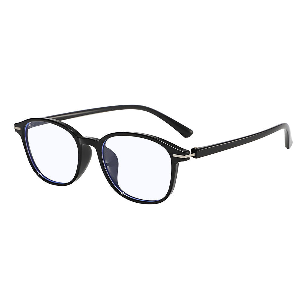 Okulary Komputerowe Unisex Techsuit 6635, Anti-Blue Light, Czarne