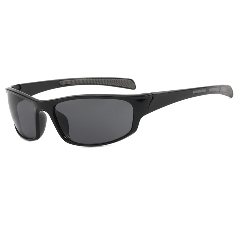 Okulary rowerowe unisex Techsuit 9937, czarne