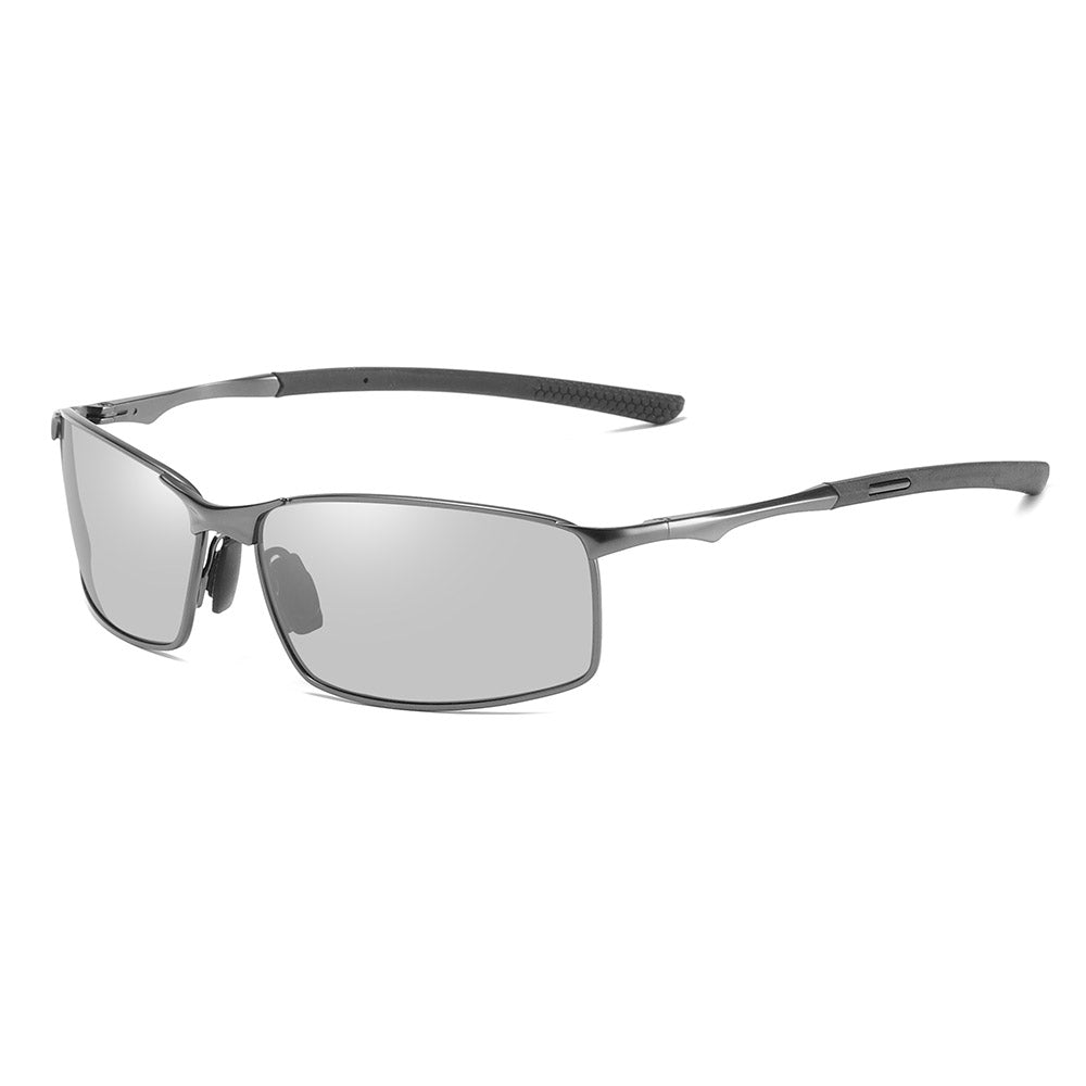 Okulary Przeciwsłoneczne Męskie Techsuit 559, Polaryzacyjne, Ochrona UV, Szare