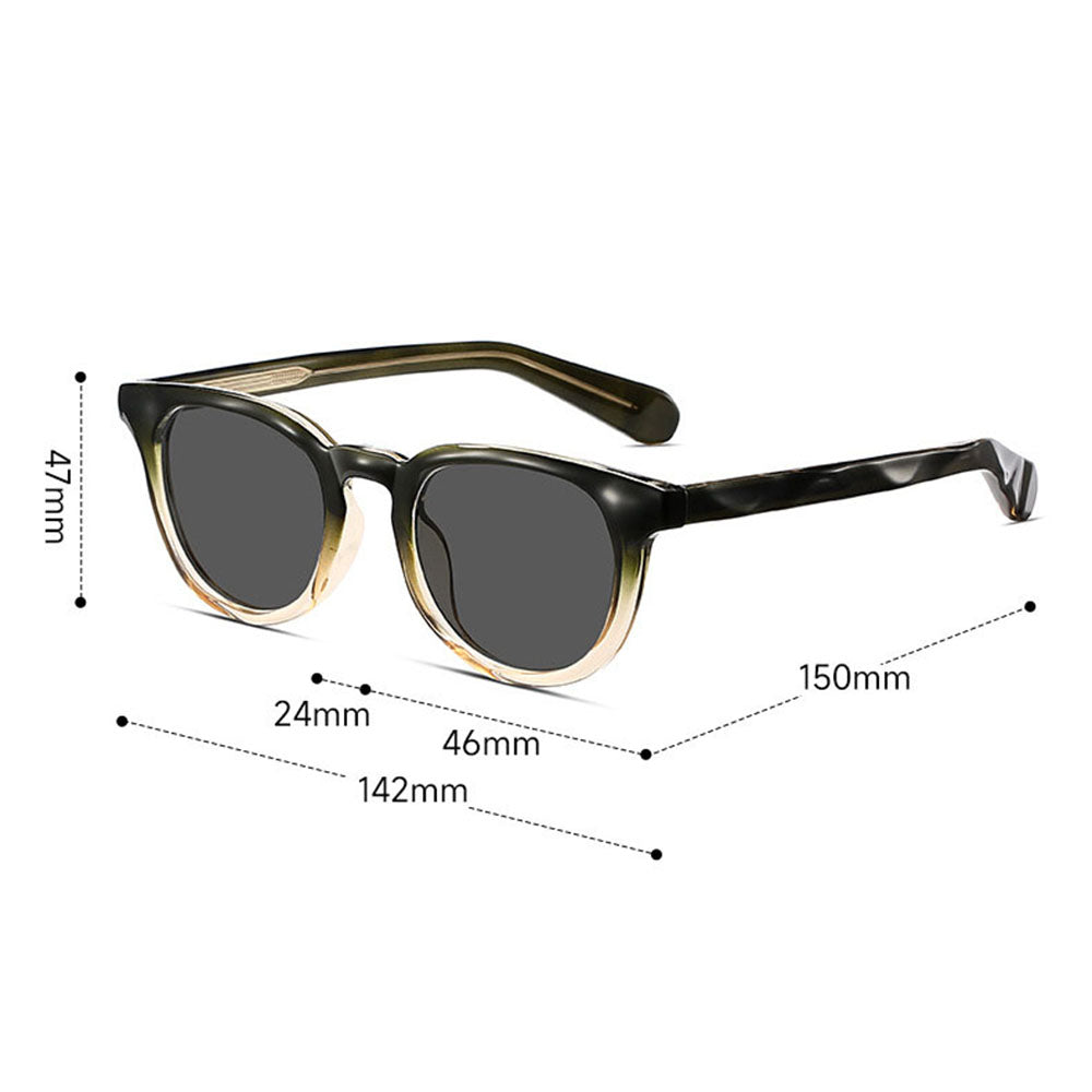 Men's Techsuit 8663 Sunglasses, Polarized, UV Protection, Brown