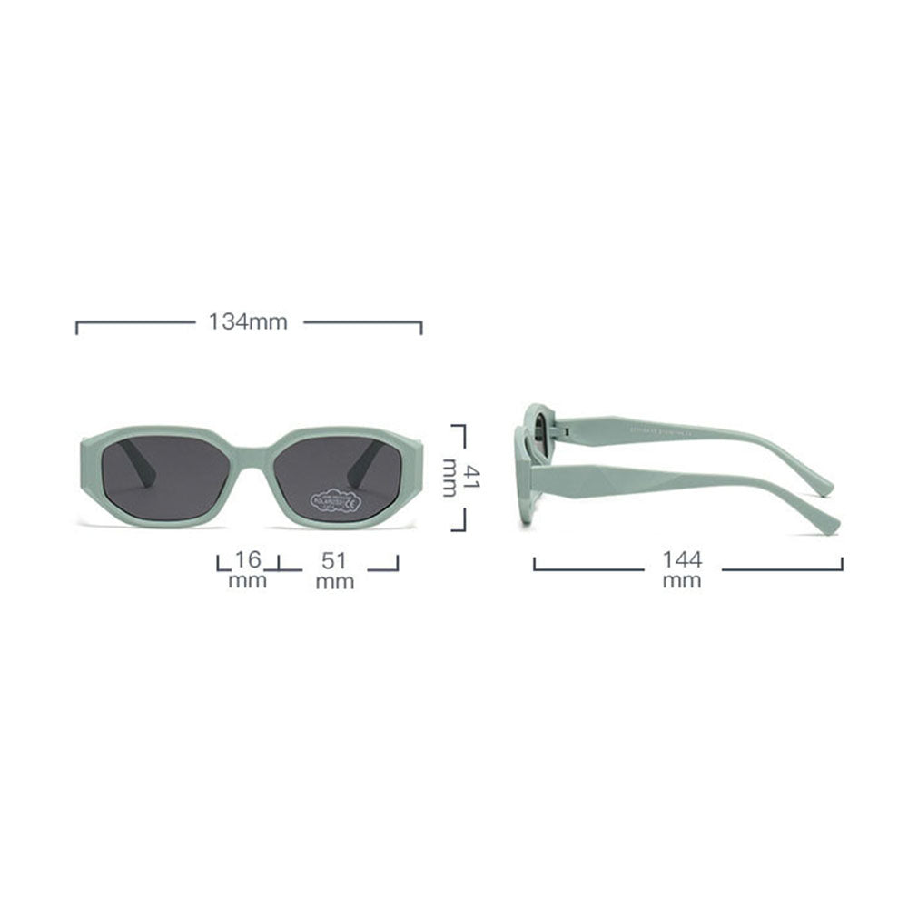 Techsuit 11153 Kids' Sunglasses, Polarized, UV Protection, Black