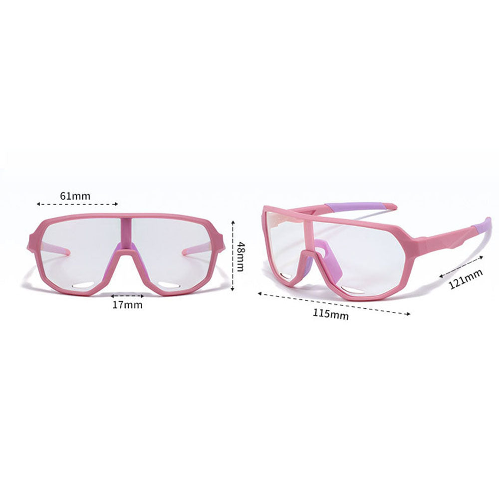 Okulary Przeciwsłoneczne Dziecięce Techsuit 22312, Polaryzacyjne, Ochrona UV, Niebiesko-Żółte