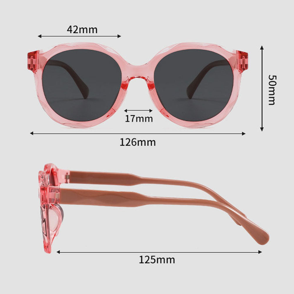 Okulary Przeciwsłoneczne Dziecięce Techsuit 627, Polaryzacyjne, Ochrona UV, Czarne