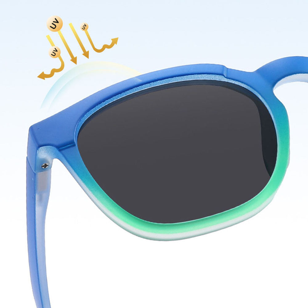 Techsuit 691 Kids' Sunglasses, Polarized, UV Protection, Orange