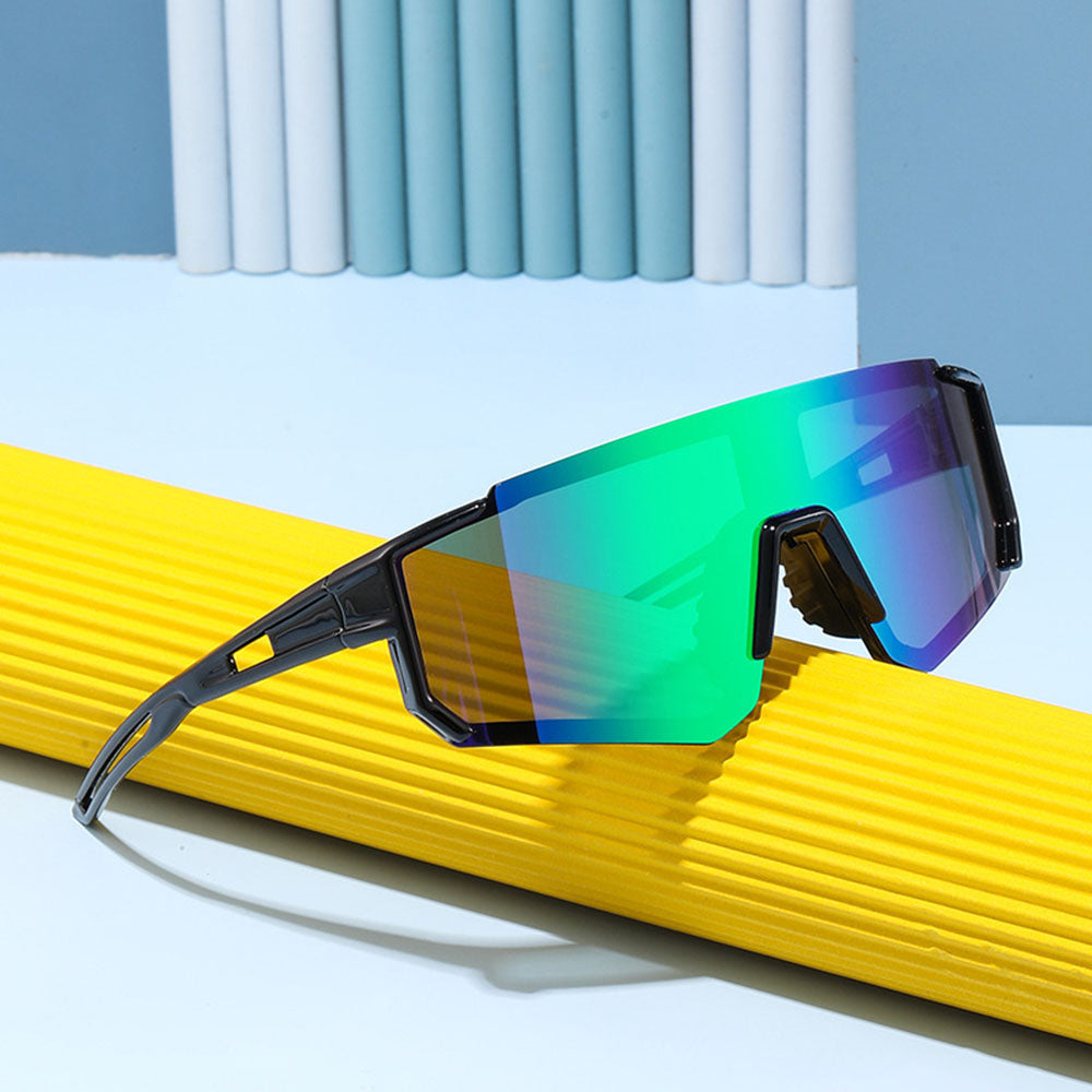 Okulary Przeciwsłoneczne Dla Dzieci Techsuit R601, Polaryzacyjne, Ochrona UV, Czarno-Zielone