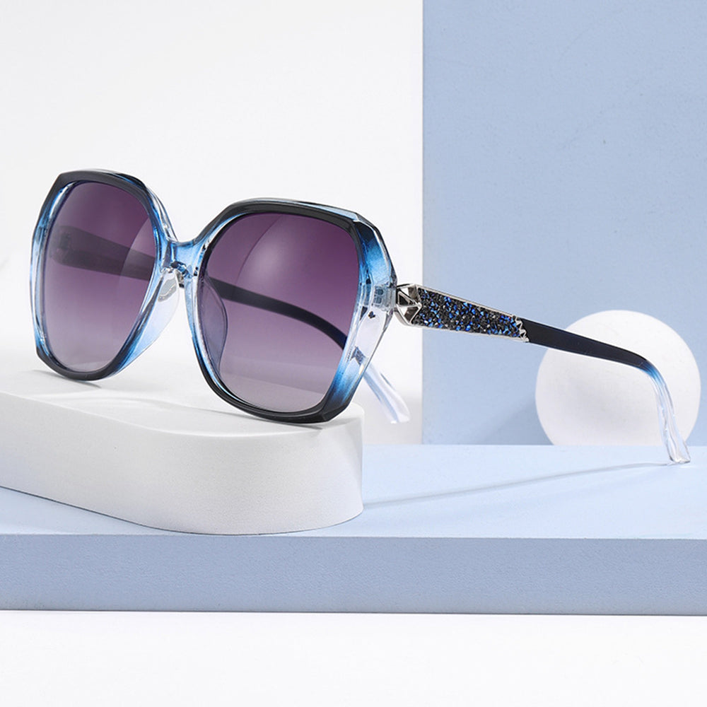 Damskie okulary przeciwsłoneczne Techsuit 5599, polaryzacyjne, ochrona UV, brązowe