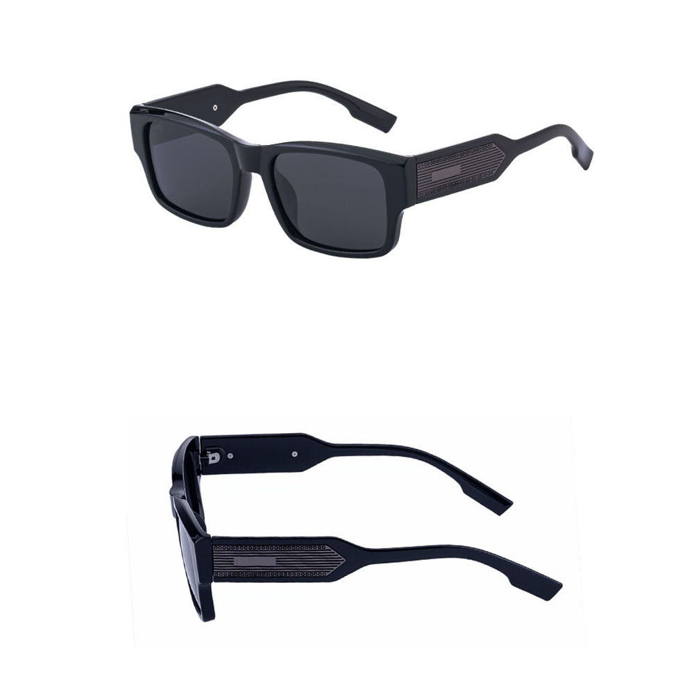 Okulary Przeciwsłoneczne Damskie Techsuit 8485, Polaryzacyjne, Ochrona UV, Czarne
