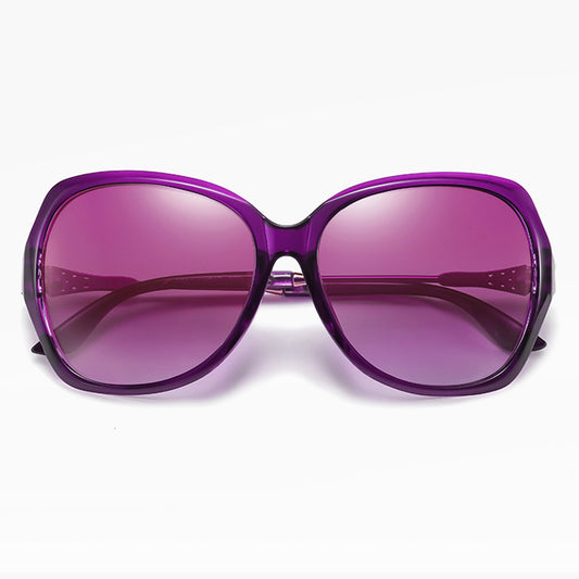 Okulary Przeciwsłoneczne Damskie Techsuit 8881, Polaryzacyjne, Ochrona UV, Fioletowe