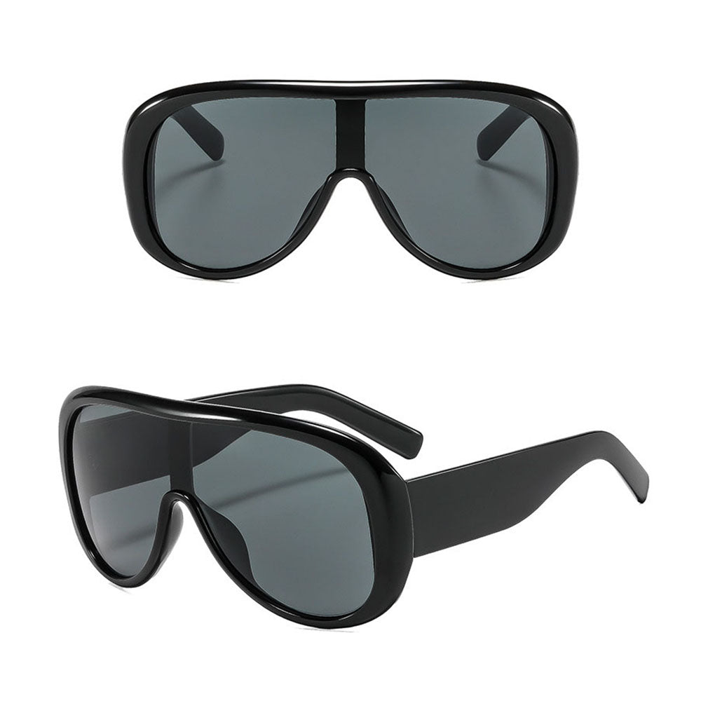 Damskie okulary przeciwsłoneczne Techsuit 89337, czarne