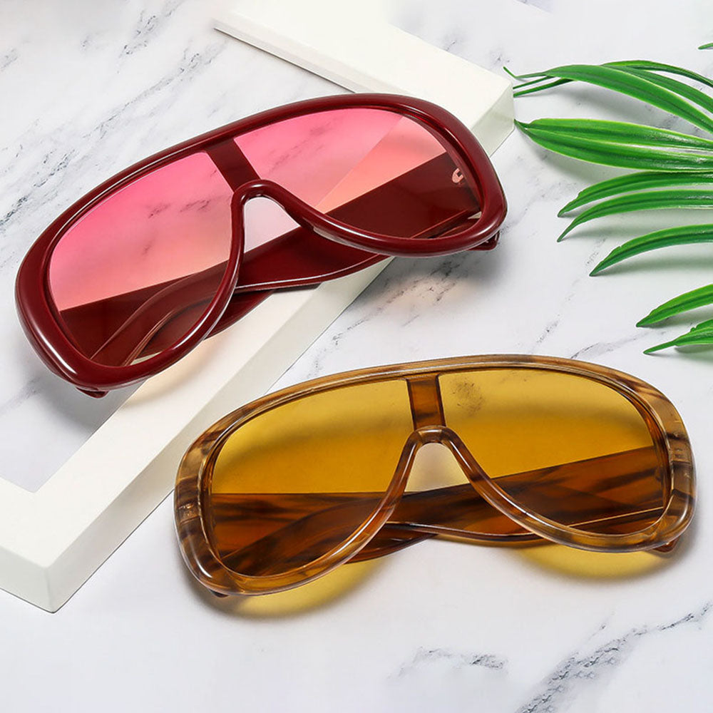 Damskie okulary przeciwsłoneczne Techsuit 89337, czarne