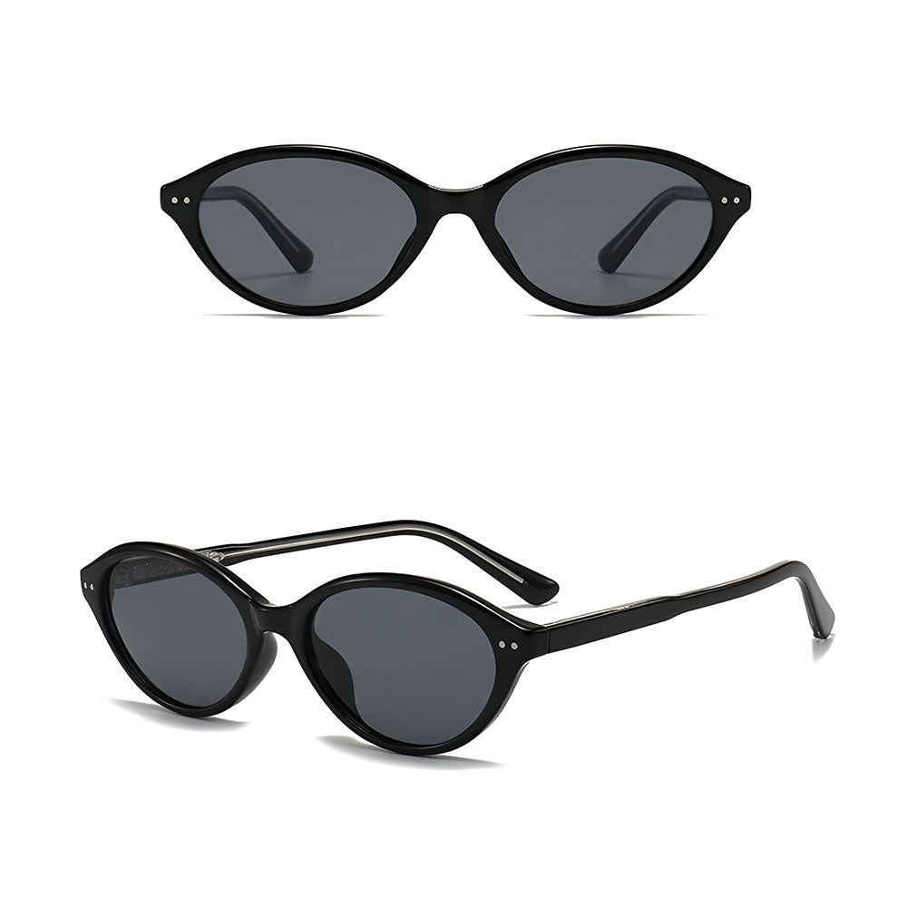 Damskie okulary przeciwsłoneczne Techsuit 99034, czarne
