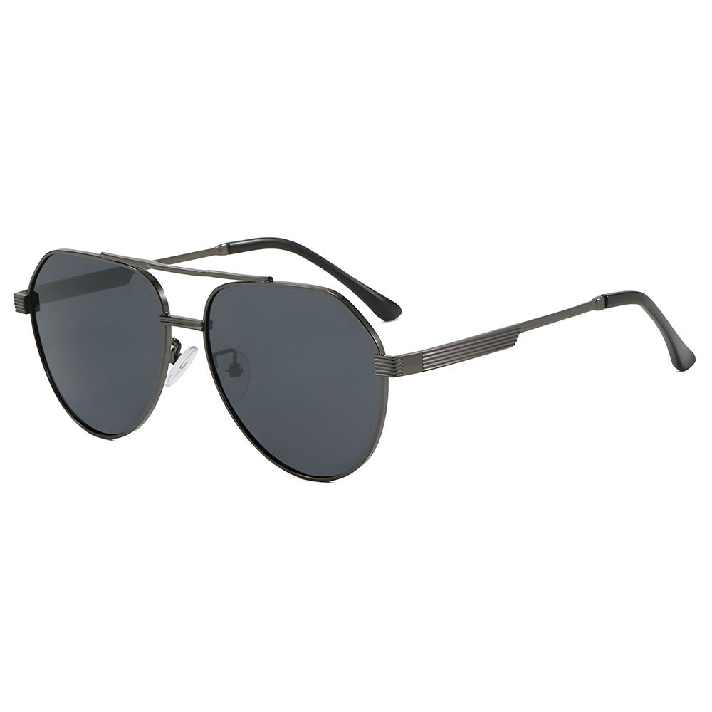 Okulary Przeciwsłoneczne Unisex Techsuit 8622, Polaryzacyjne, Ochrona UV, Ciemnoszare