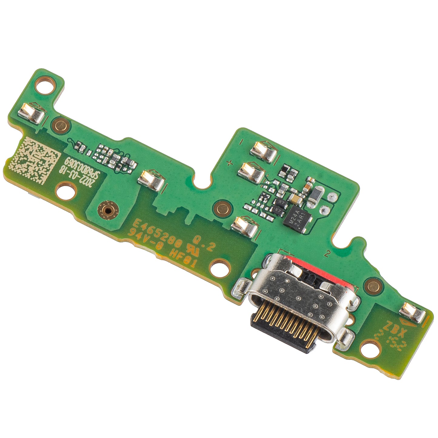 Motorola Moto G60S Płytka złącza ładowania mikrofonu, Service Pack 5P68C19080