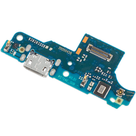 Motorola Moto E7 Plus Płytka złącza ładowania mikrofonu, Service Pack 5P68C17424
