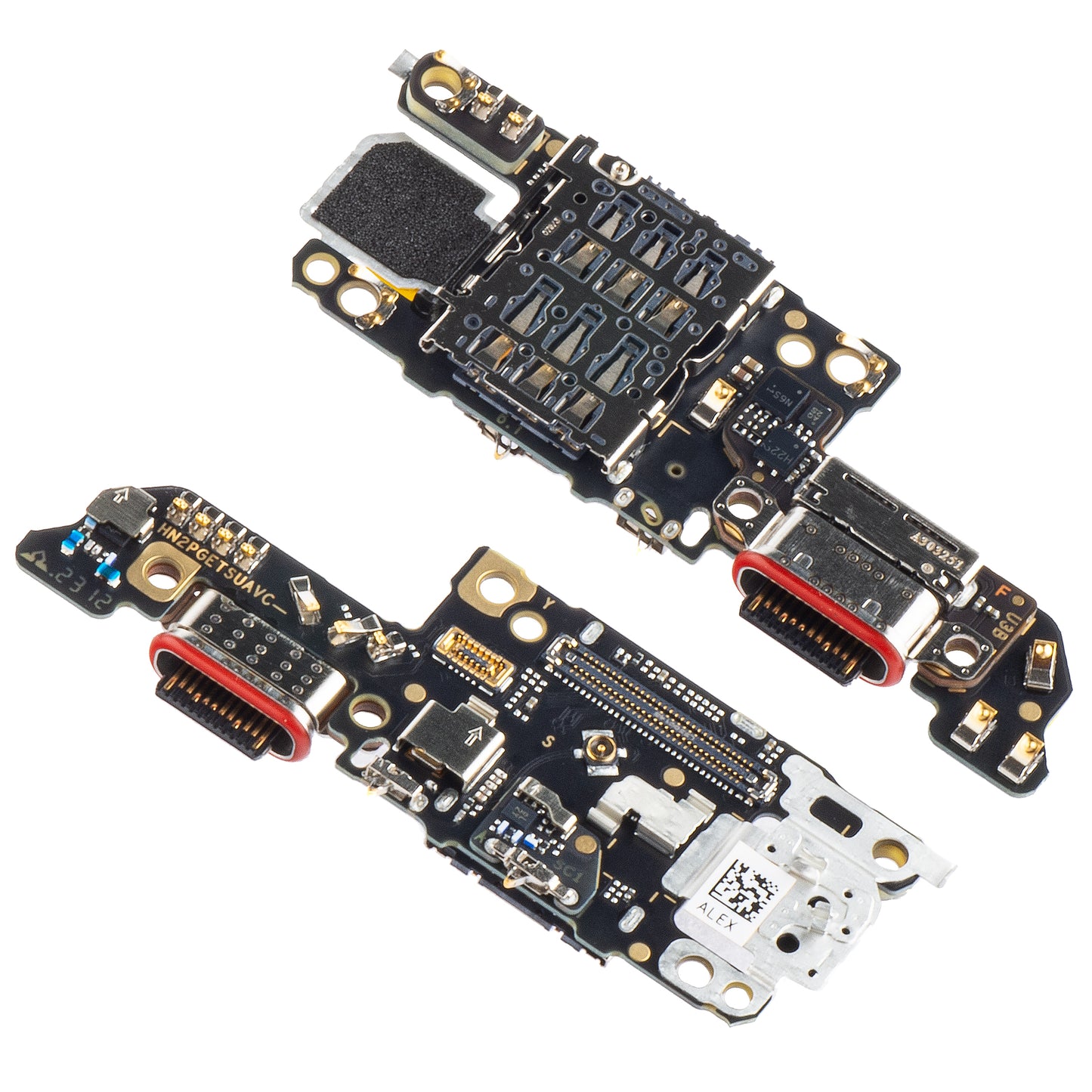 Karta SIM Honor Magic5 Pro ze złączem ładowania - Mikrofon - Moduł czytnika kart SIM Honor Magic5 Pro, Service Pack 0235AFCB