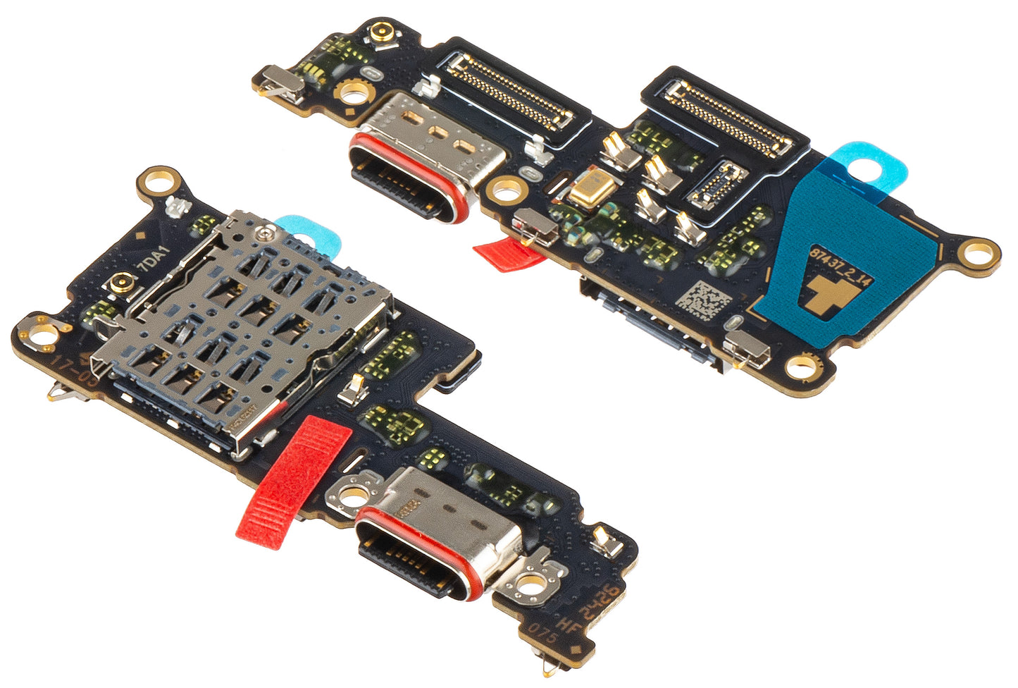 Płyta z Złączem Ładowania - Mikrofon - Moduł Czytnika SIM Realme 12 Pro / 12 Pro+, Service Pack 621024000069