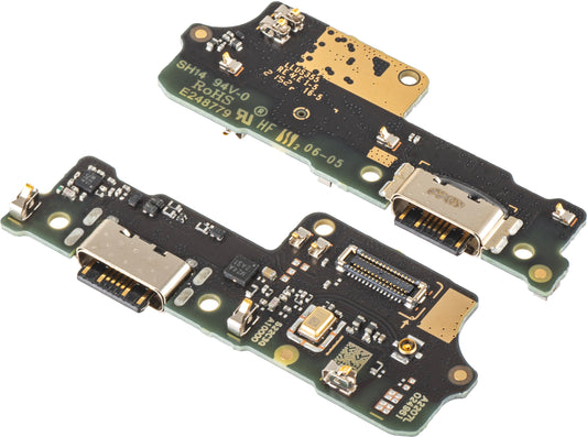 Płyta z Złączem Ładowania - Mikrofon Xiaomi Poco C40, Service Pack 560002C3QP00