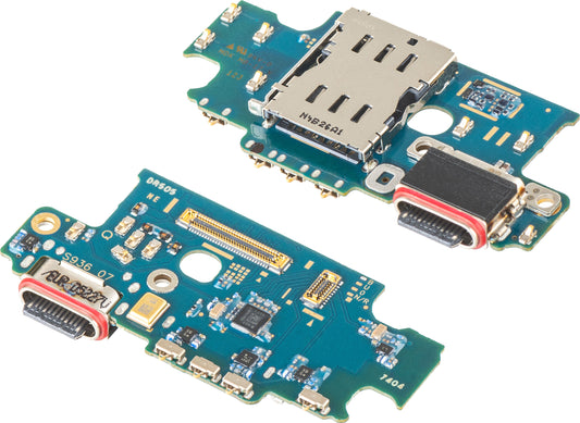 Płyta z Złączem Ładowania - Mikrofon - Moduł Czytnika SIM Samsung Galaxy S25+ S936, Service Pack GH96-18237A