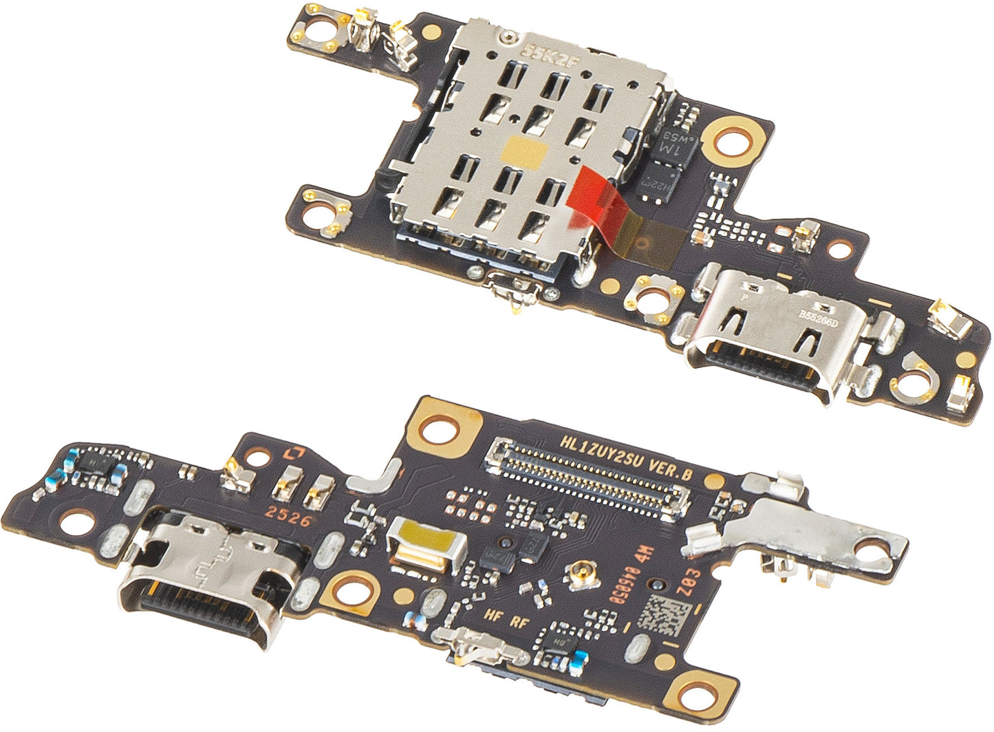 Płyta z Złączem Ładowania - Mikrofon - Moduł Czytnika SIM Huawei nova 14 Pro, Service Pack 02357EQE