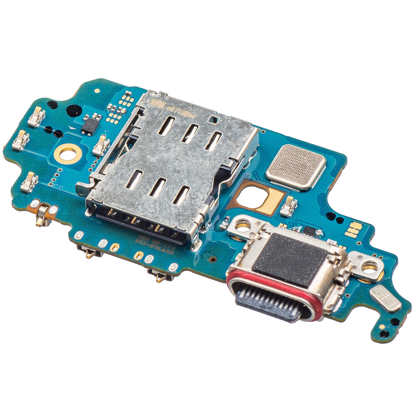 Płyta z Złączem Ładowania - Mikrofon - Moduł Czytnika SIM Samsung Galaxy S21 Ultra 5G G998, Service Pack GH96-14064A