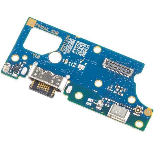 Motorola Moto E32s Płytka złącza ładowania mikrofonu, dodatek Service Pack 5P68C20804