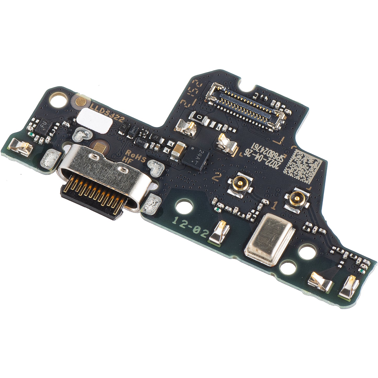 Motorola Moto G31 Płytka złącza ładowania mikrofonu, dodatek Service Pack 5P68C19994