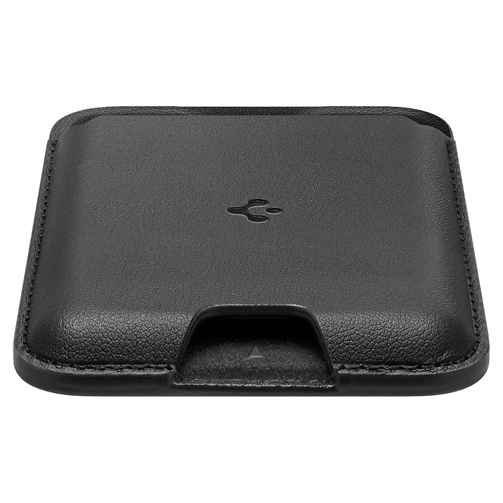 Portfel MagSafe, Spigen, Valentinus MagFit, Czarny AFA11337