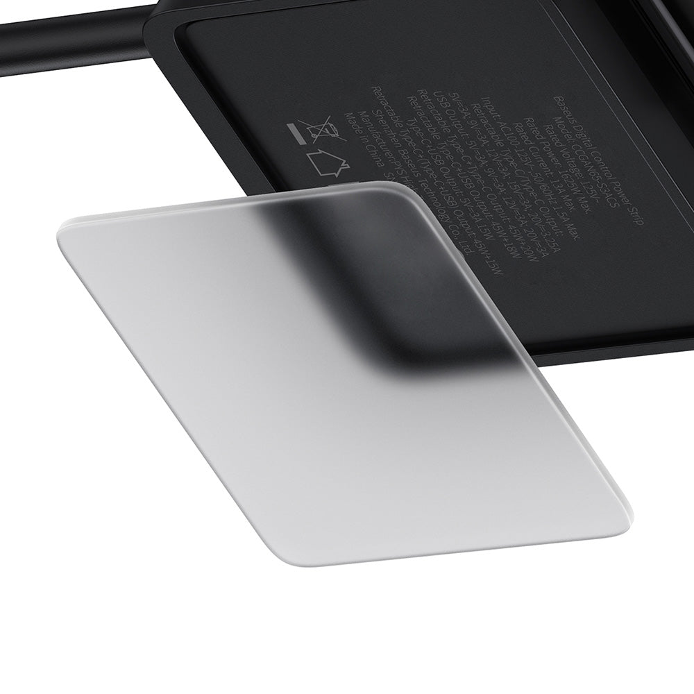 Przedłużacz Baseus PowerCombo US, 3 x Gniazda, Czarny PSLR000101